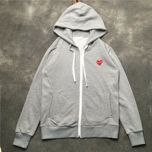 comme des garcons play pullover hoodie